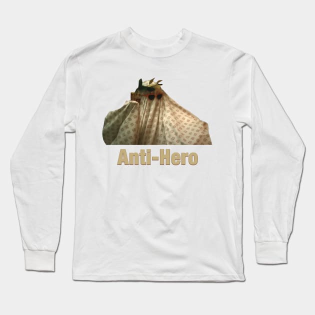 Anti-Hero Ghost Meme Taylor Swift Long Sleeve T-Shirt by Mint-Rose